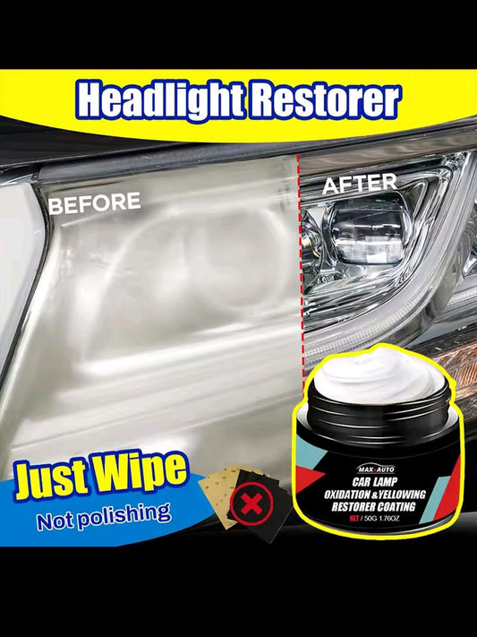 Car Headlight Restoration Kit – Herstel &amp; Bescherming